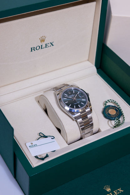 Rolex Datejust 41 126300 – Mint Green Dial