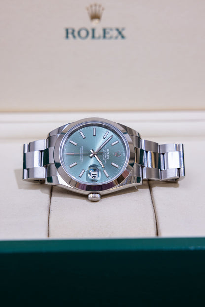 Rolex Datejust 41 126300 – Mint Green Dial