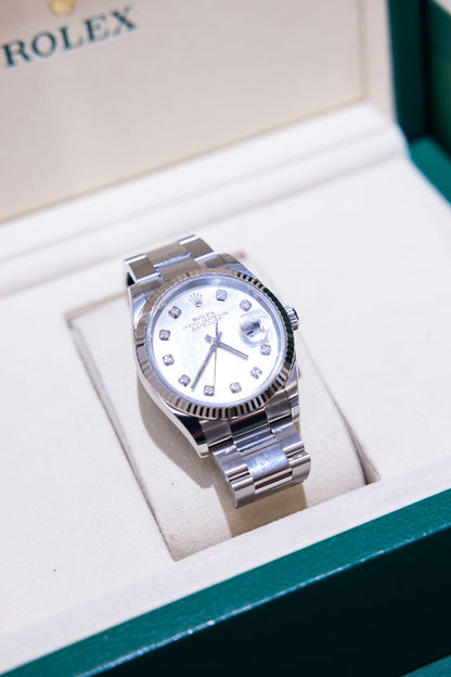 Rolex Datejust 36 126234 – Mother of Pearl Dial